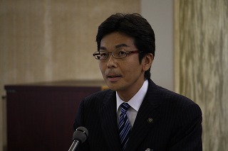 写真：平成22年9月市議会定例会齊藤市長所信表明演説
