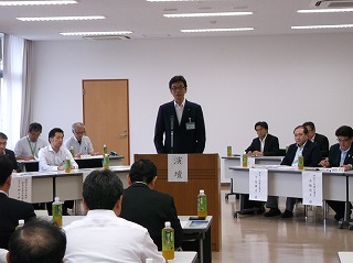 写真：伊豆湘南道路建設促進期成同盟会総会の様子