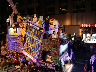 写真　こがし祭り山車コンクール　西山町