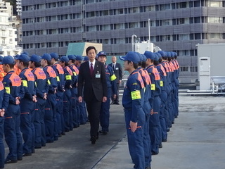 写真　年末消防特別点検