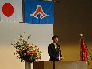 写真　静岡県立熱海高等学校入学式　市長式辞