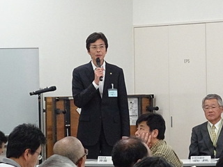 写真　熱海市自主防災会連合会総会　市長挨拶