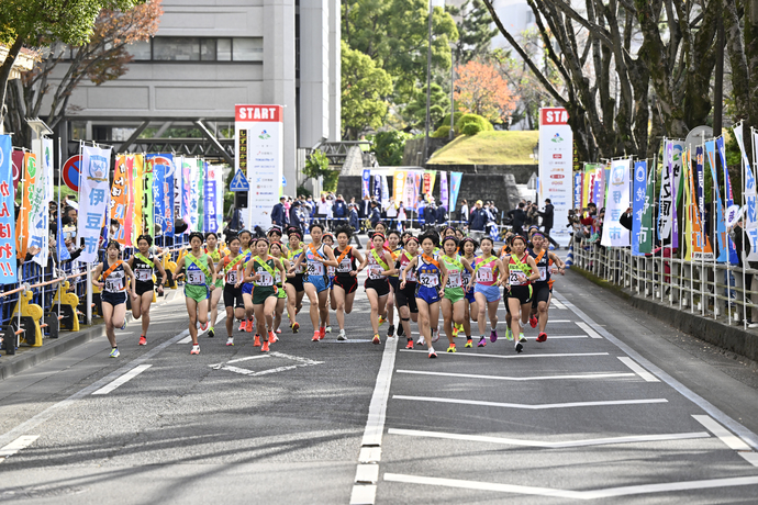 駅伝スタート写真