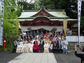 写真　来宮神社例大祭　集合写真