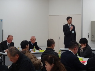 写真　熱海市町内会長連合会1月定例会市長挨拶