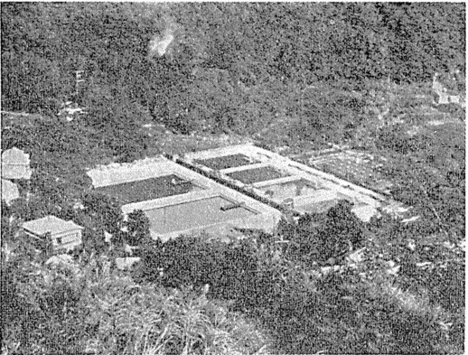 熱海（西山）浄水場（昭和12年頃）の画像