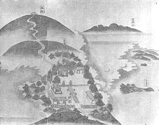 『熱海温泉図考』内の丸山（十国峠）の絵図の画像
