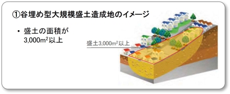 谷埋め型