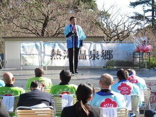 市長挨拶の様子