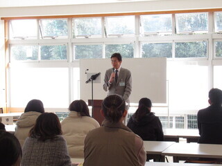 市長挨拶の様子