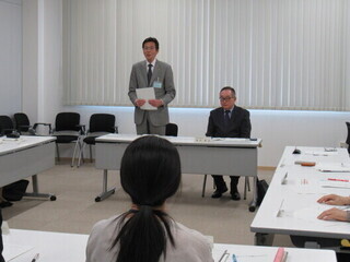 市長挨拶の様子