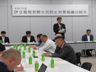 市長挨拶の様子