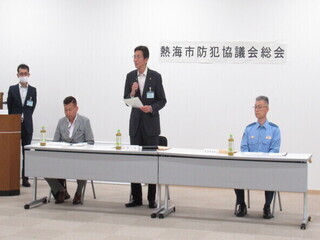 写真　市長の挨拶