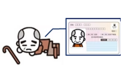 倒れた高齢者