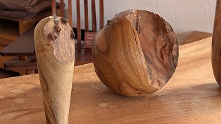 フラワーベースオブジェ