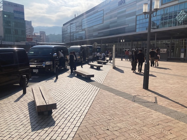 熱海駅前拡幅箇所の全体写真