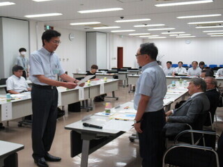 委嘱状交付の様子