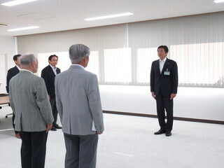 辞令交付の様子