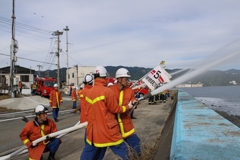 合同演習放水体系