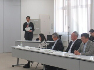 市長挨拶の様子