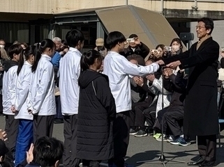 表彰の様子