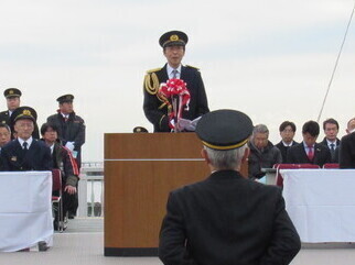 市長挨拶の様子