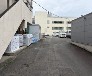熱海市役所土のうステーション設置箇所の写真