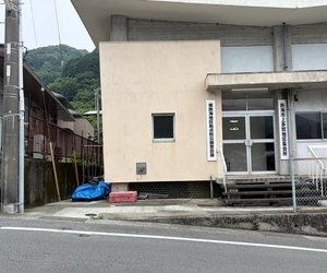 上多賀地区集会所土のうストックヤード設置箇所の写真