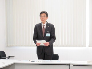 市長挨拶の様子