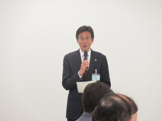 市長挨拶の様子
